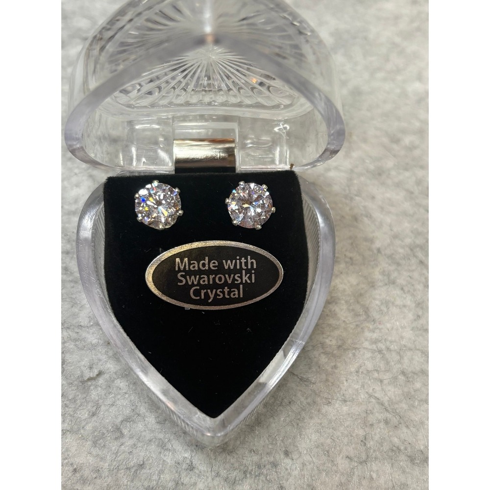 Swarovski Crystal Stud Earrings